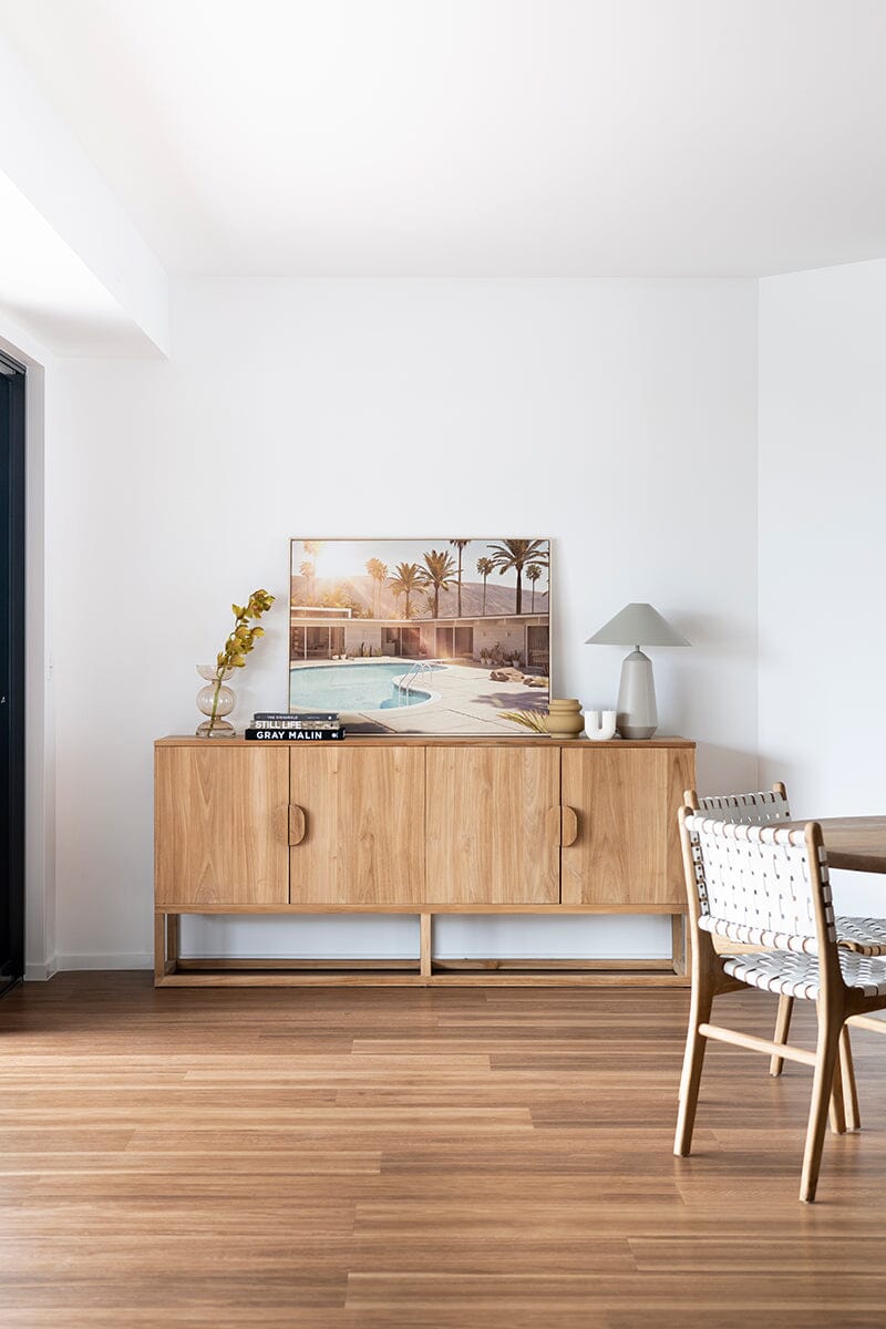 Flynn Teak Sideboard - Natural | 200cm & 300cm Sizes Sun Republic 