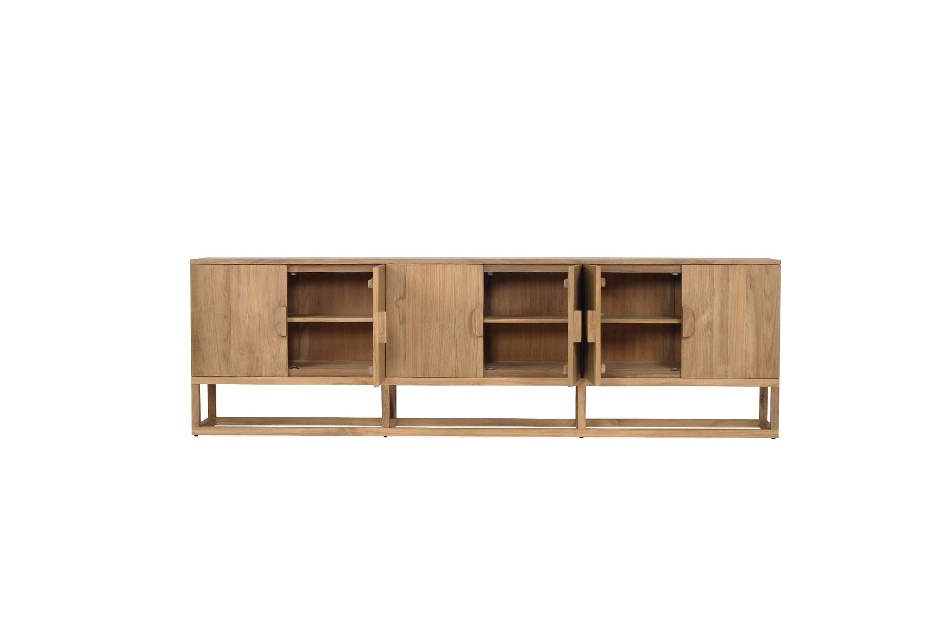 Flynn Teak Sideboard - Natural | 200cm & 300cm Sizes Sun Republic 