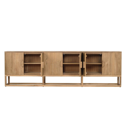Flynn Teak Sideboard - Natural | 200cm & 300cm Sizes Sun Republic 