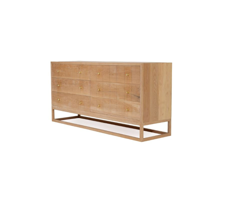 Freya American Oak Chest of Drawers Sun Republic 