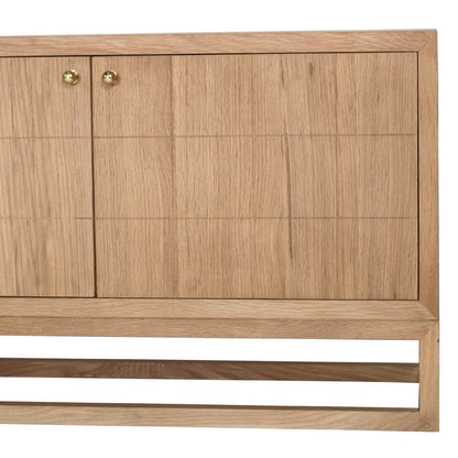 Freya American Oak Entertainment Unit - 200cm 