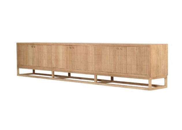 Freya American Oak Entertainment Unit - 200cm & 300cm Sun Republic 