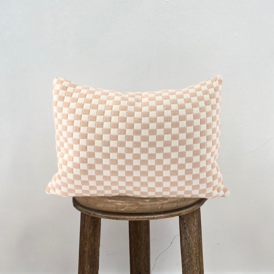 Gambit Cushion - Off White/Nutmeg Sun Republic 