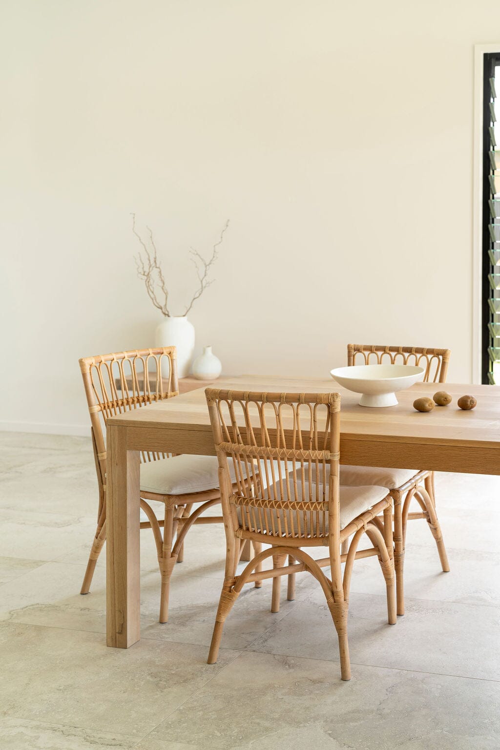 Gili Natural Rattan Dining Chair Sun Republic 