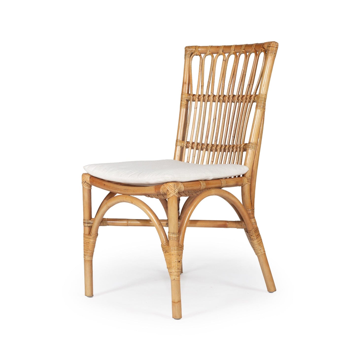 Gili Natural Rattan Dining Chair Sun Republic 