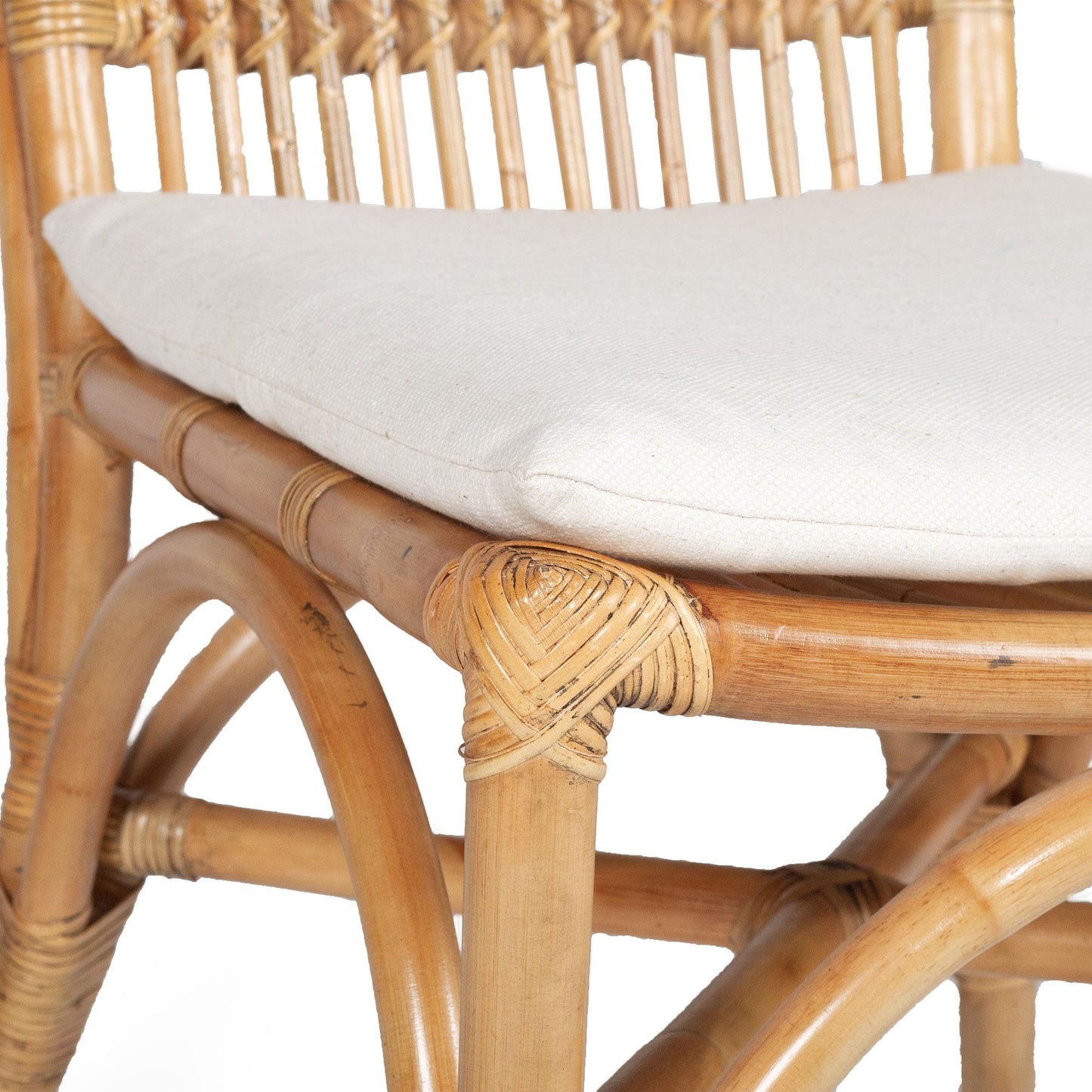 Gili Natural Rattan Dining Chair Sun Republic 