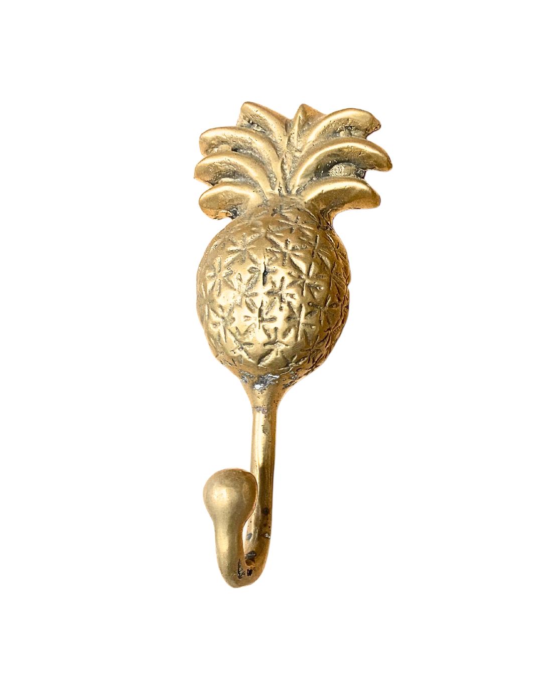 Gold Brass Pineapple Hook - Large Sun Republic 