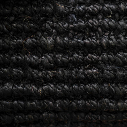 Black Natural Jute Floor Mats, Rugs & Runners Sun Republic