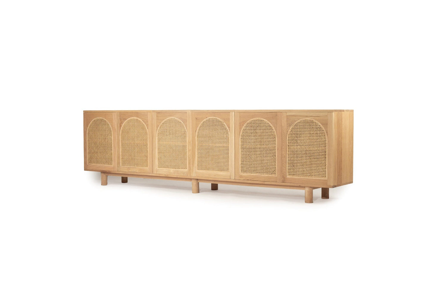 Hali American Oak Arch Door Sideboard - 200cm & 300cm Sizes Sun Republic 