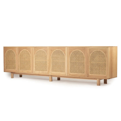 Hali American Oak Arch Door Sideboard - 200cm & 300cm Sizes Sun Republic 