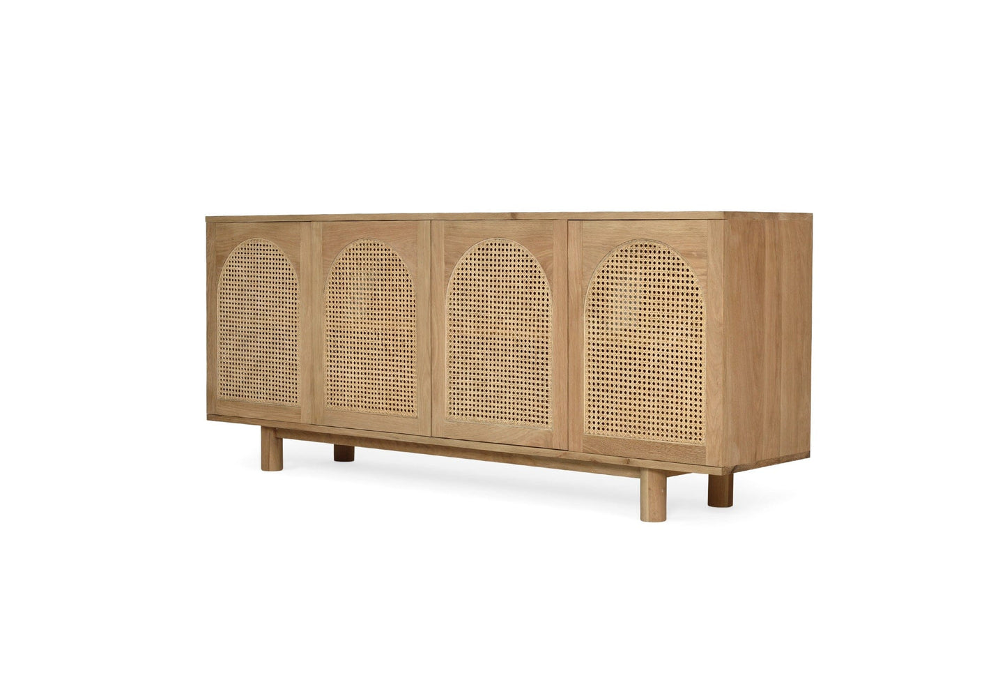 Hali American Oak Arch Door Sideboard - 200cm & 300cm Sizes Sun Republic 