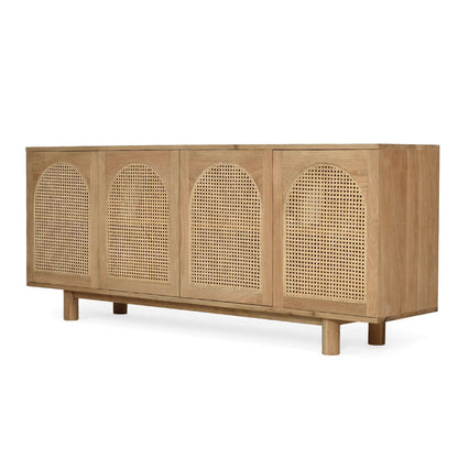 Hali American Oak Arch Door Sideboard - 200cm & 300cm Sizes Sun Republic 