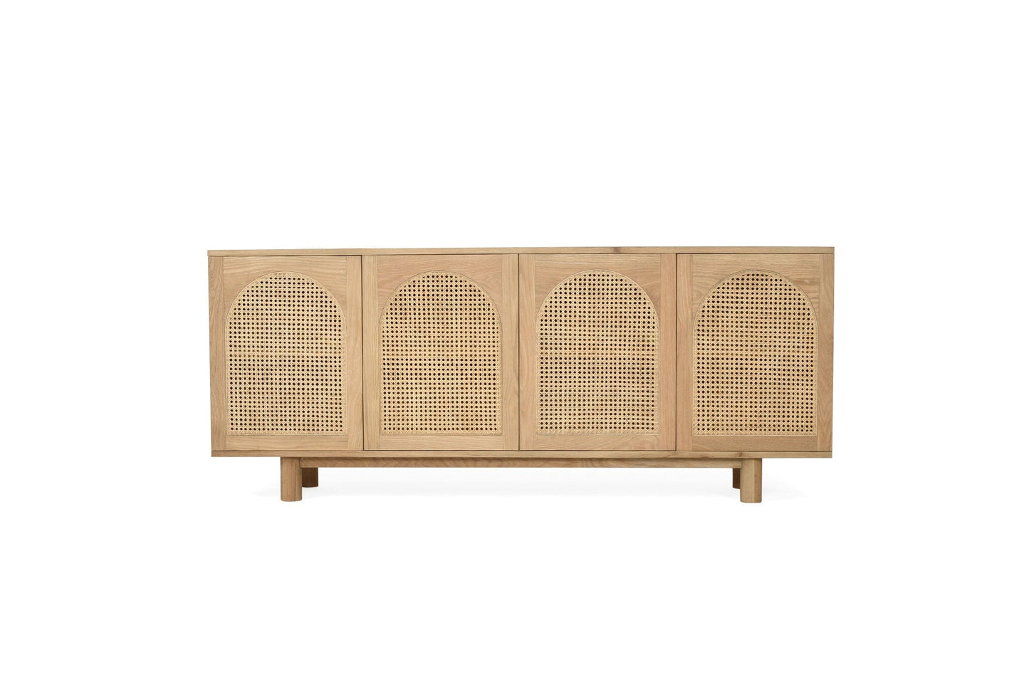 Hali American Oak Arch Door Sideboard - 200cm & 300cm Sizes Sun Republic 