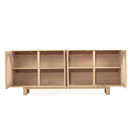 Hali American Oak Arch Door Sideboard - 200cm & 300cm Sizes Sun Republic 