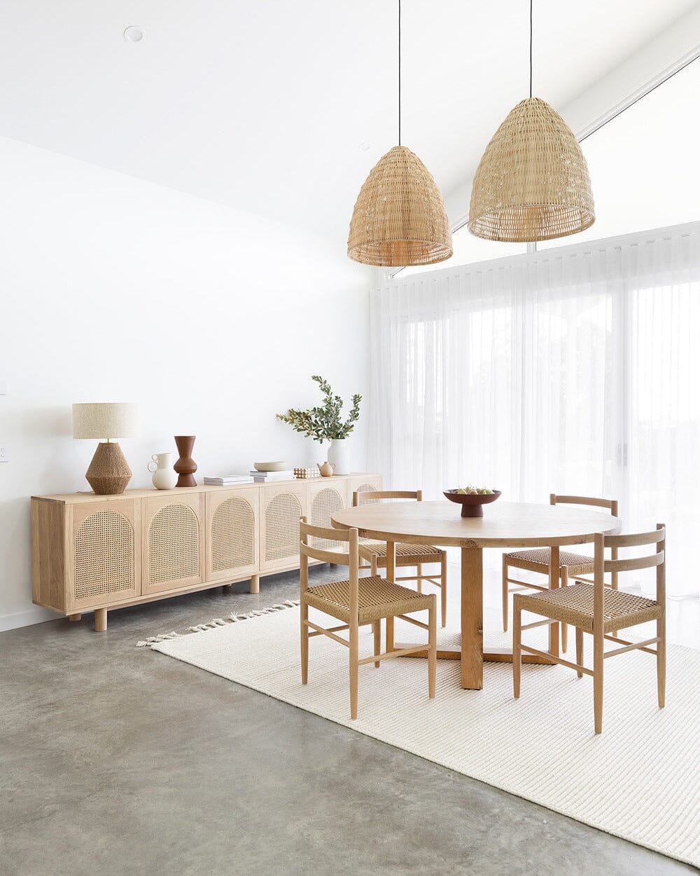 Hali American Oak Arch Door Sideboard - 200cm & 300cm Sizes Sun Republic 