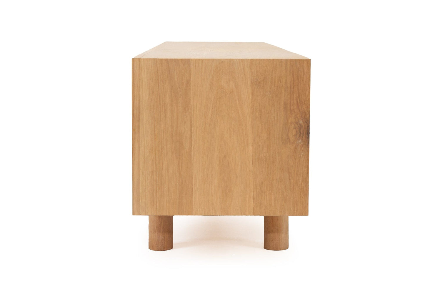 Hali American Oak Entertainment Unit - 220cm 4 Door Sun Republic 