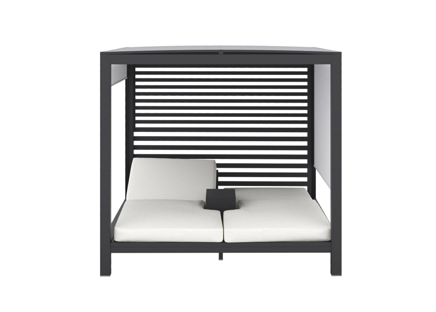 Hamilton Double Daybed Cabana – Asteroid Black (Charcoal) Sun Republic 