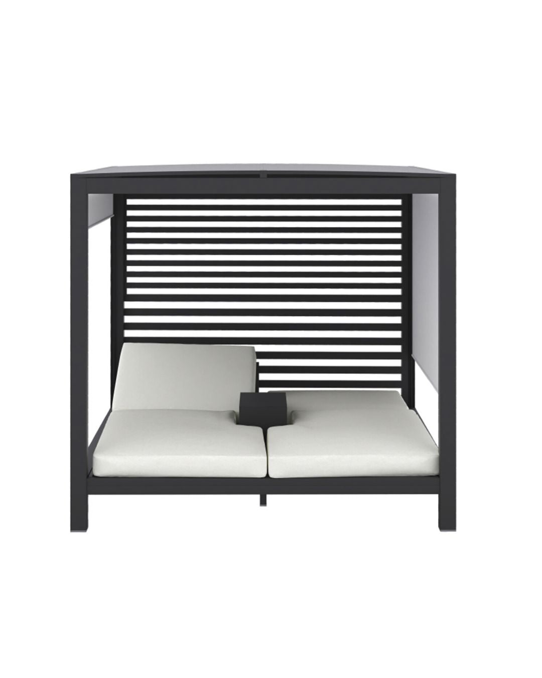 Hamilton Double Daybed Cabana – Asteroid Black (Charcoal) Sun Republic 