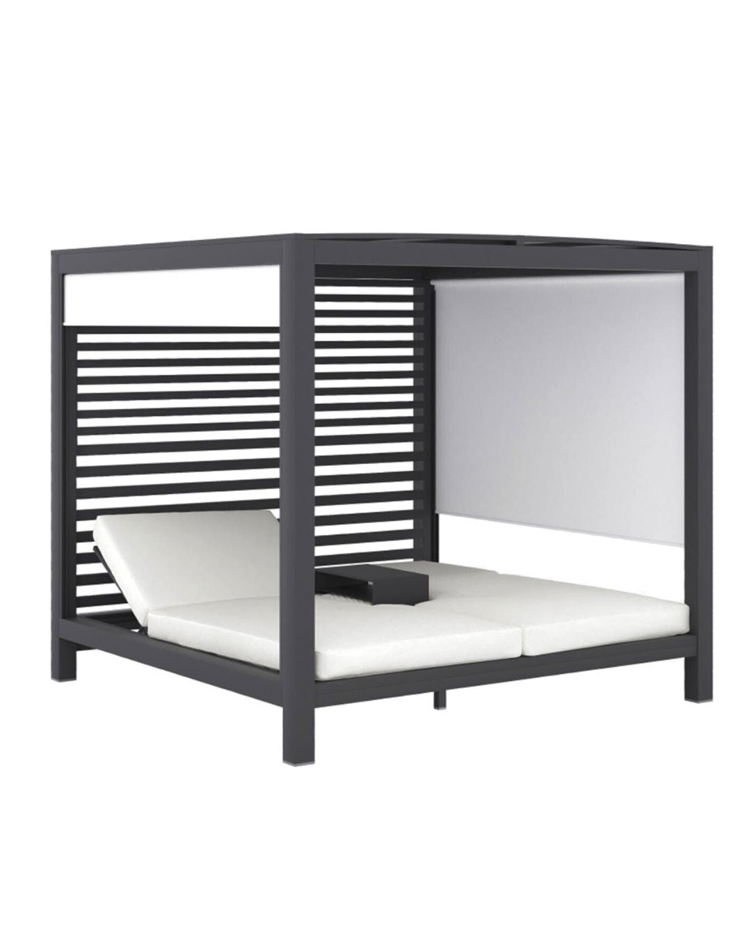 Hamilton Double Daybed Cabana – Asteroid Black (Charcoal) Sun Republic 