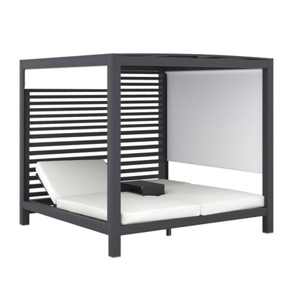 Hamilton Double Daybed Cabana – Asteroid Black (Charcoal) Sun Republic 