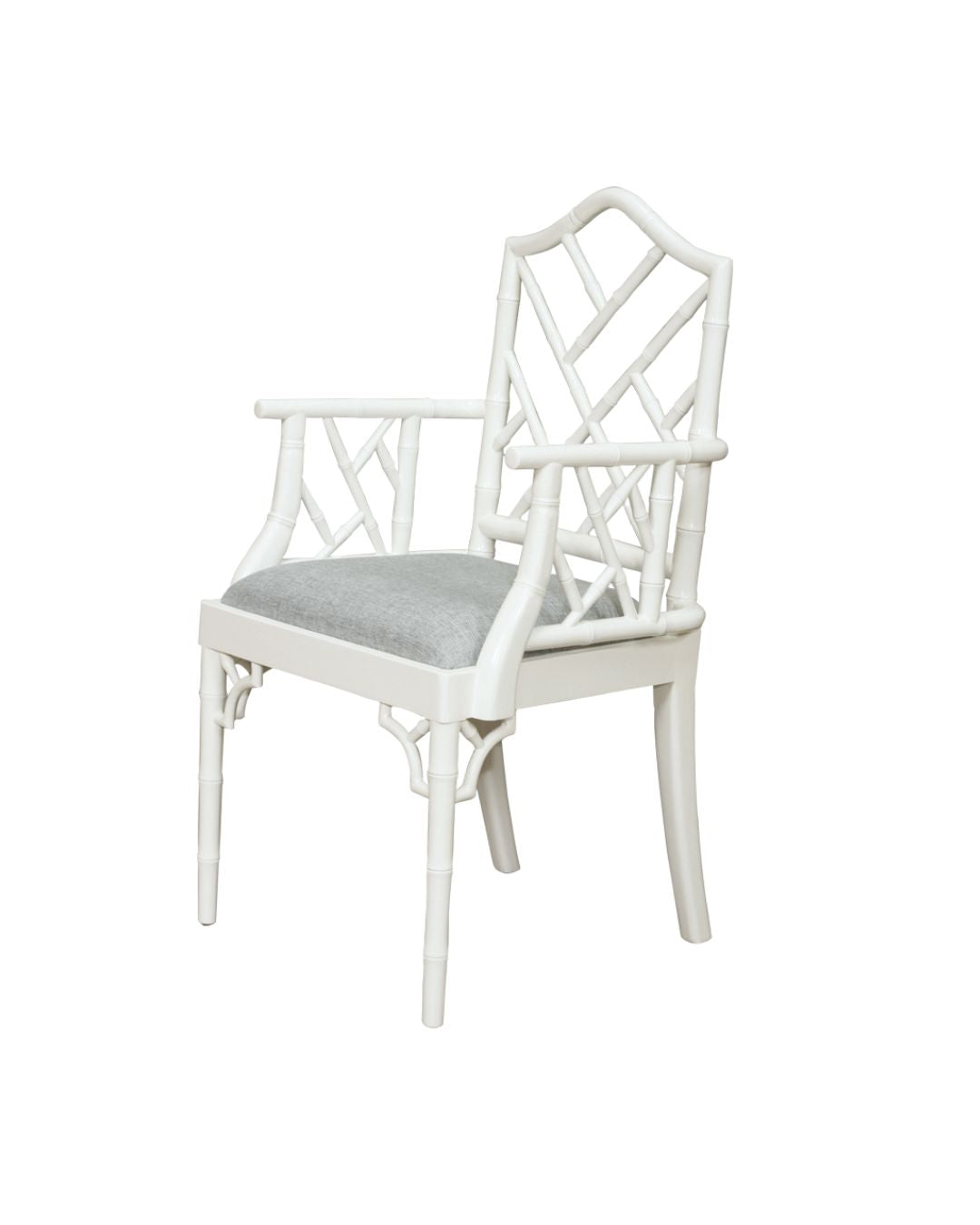 Hampton Dining Chair – White/Duck Egg Blue Abide 