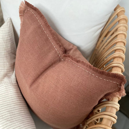 Hand Loomed 100% Cotton Cushion Cover - Peony Sun Republic 