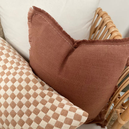 Hand Loomed 100% Cotton Cushion Cover - Peony Sun Republic 