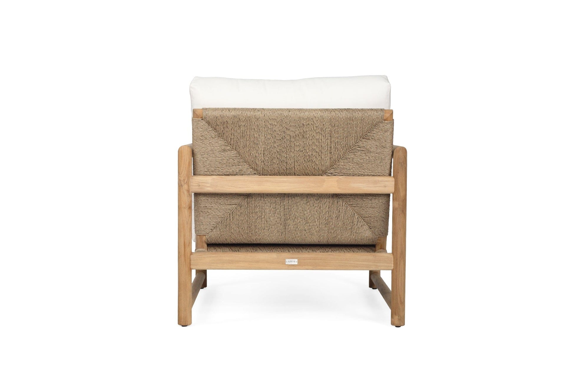 Haoa Single Seat Sofa – Teak & Sunbrella Upholstery Sun Republic 
