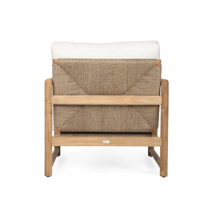 Haoa Single Seat Sofa – Teak & Sunbrella Upholstery Sun Republic 