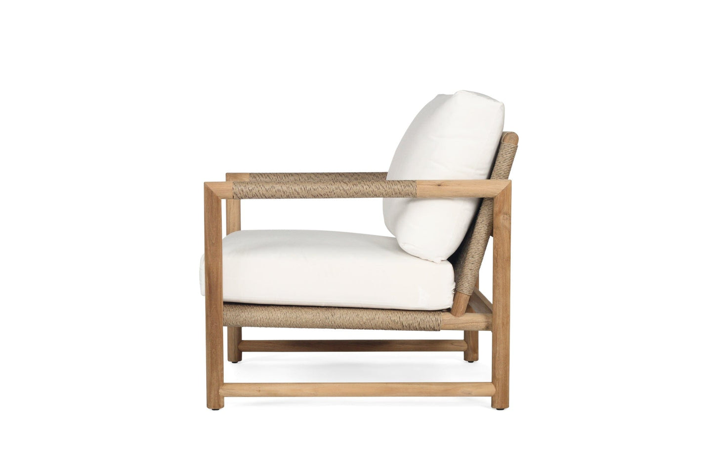 Haoa Single Seat Sofa – Teak & Sunbrella Upholstery Sun Republic 