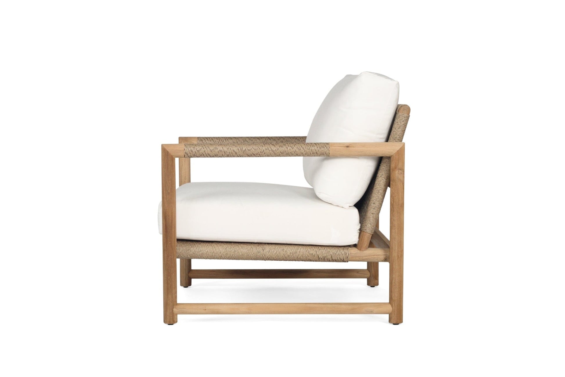 Haoa Single Seat Sofa – Teak & Sunbrella Upholstery Sun Republic 