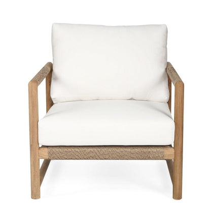 Haoa Single Seat Sofa – Teak & Sunbrella Upholstery Sun Republic 