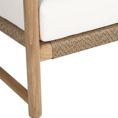 Haoa Single Seat Sofa – Teak & Sunbrella Upholstery Sun Republic 