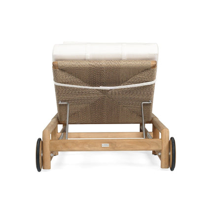 Haoa Teak Outdoor Sun Lounge Sun Republic 