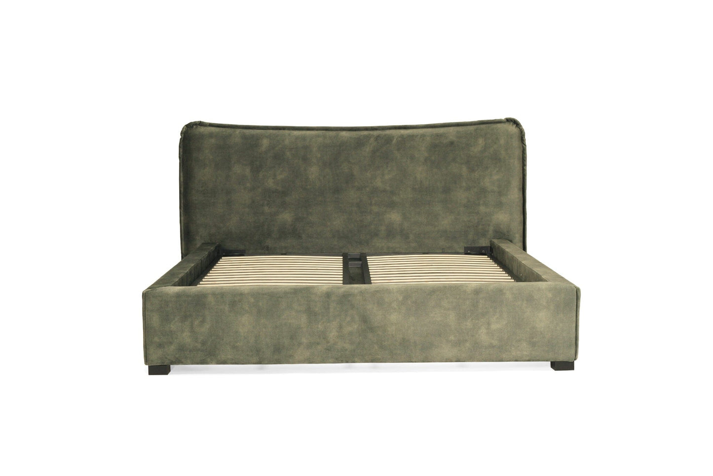 Harmony Upholstered Bed - Queen/King - Forest Green Sun Republic 