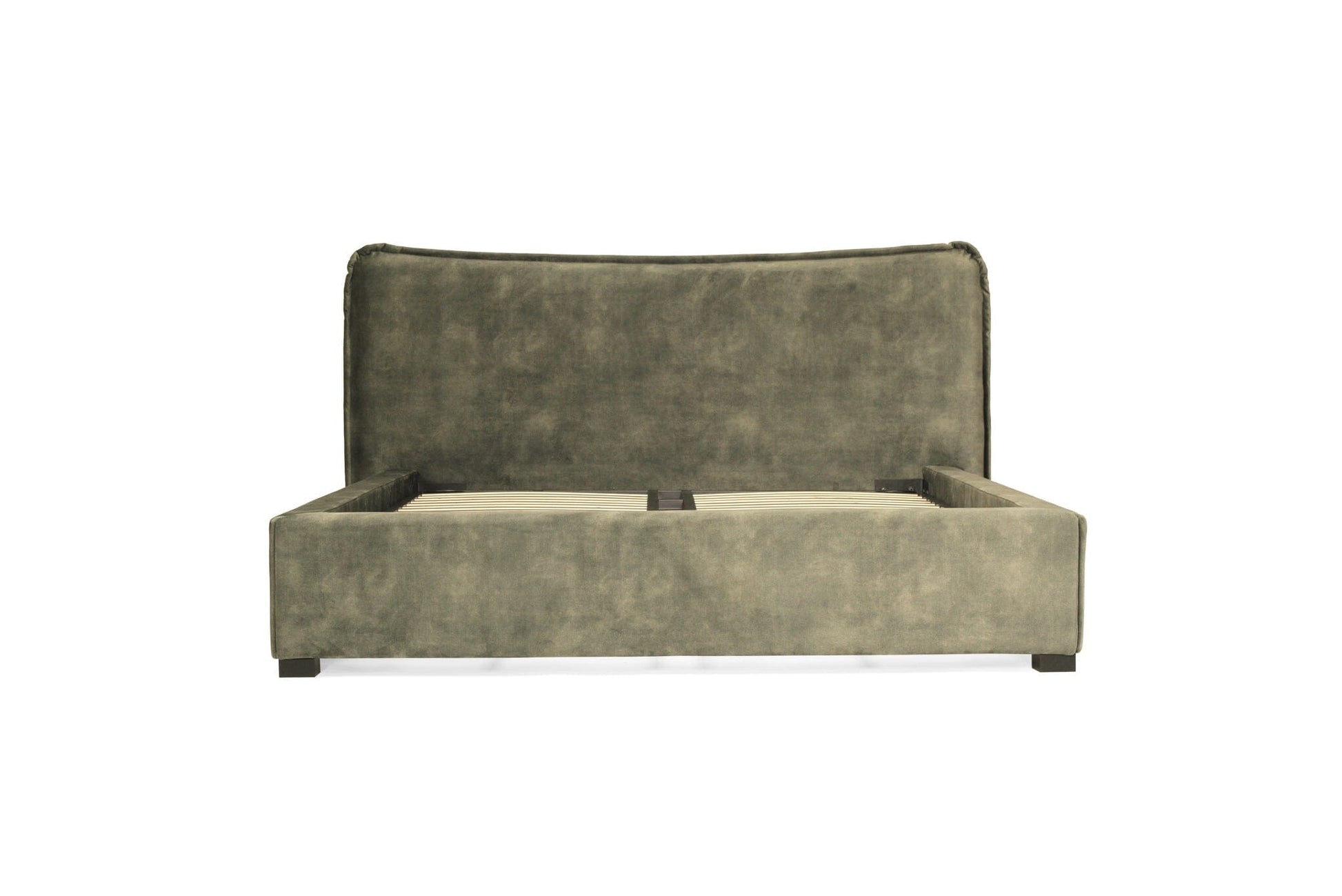 Harmony Upholstered Bed - Queen/King - Forest Green Sun Republic 