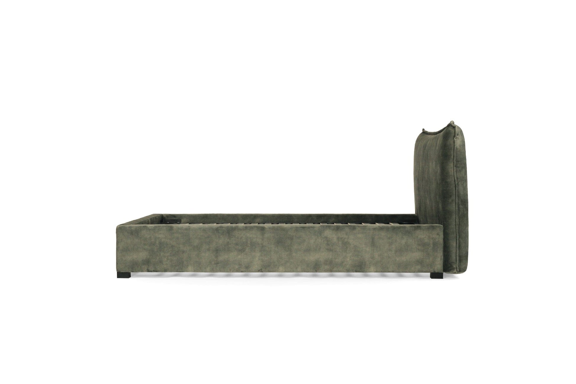 Harmony Upholstered Bed - Queen/King - Forest Green Sun Republic 