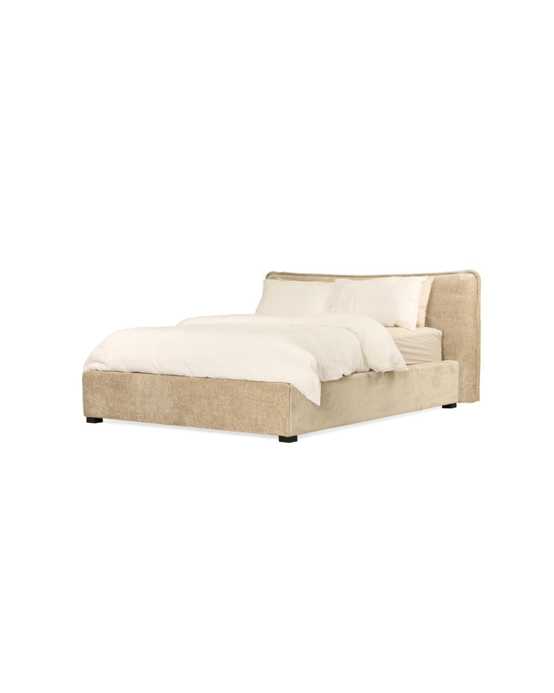 Harmony Upholstered Bed - Queen/King - Oyster Sun Republic 