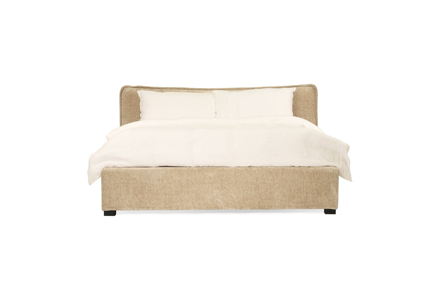 Harmony Upholstered Bed - Queen/King - Oyster Sun Republic 