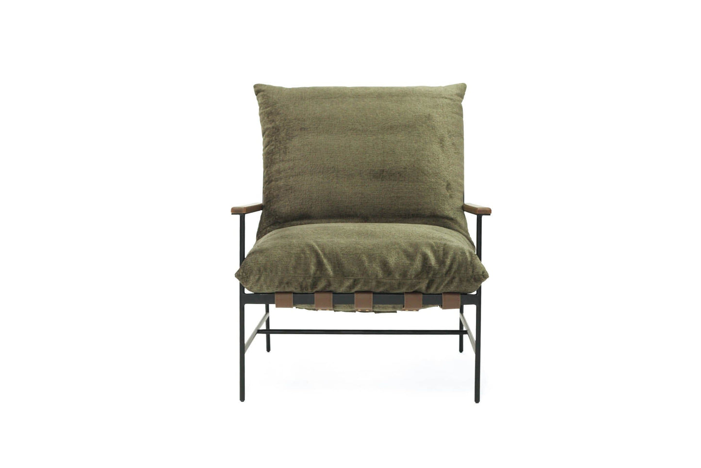 Harvey Armchair – Forest Green Upholstery Sun Republic 