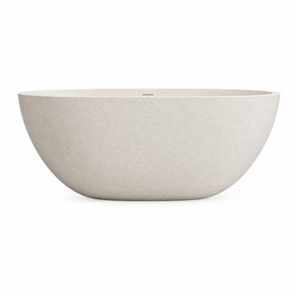 Honey 1500mm Freestanding Stone Composite Bath Madu Living 