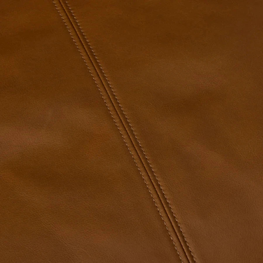 Hudson Leather Armchair - Tan Leather & Oak Frame Indigo Love 