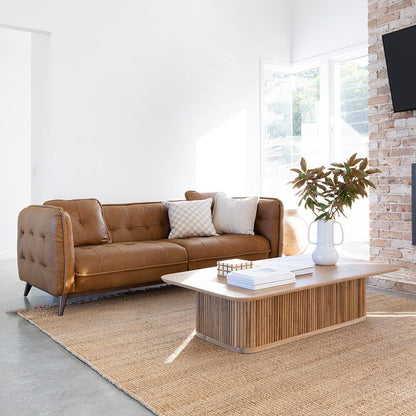 Hudson Leather Sofa Sun Republic 
