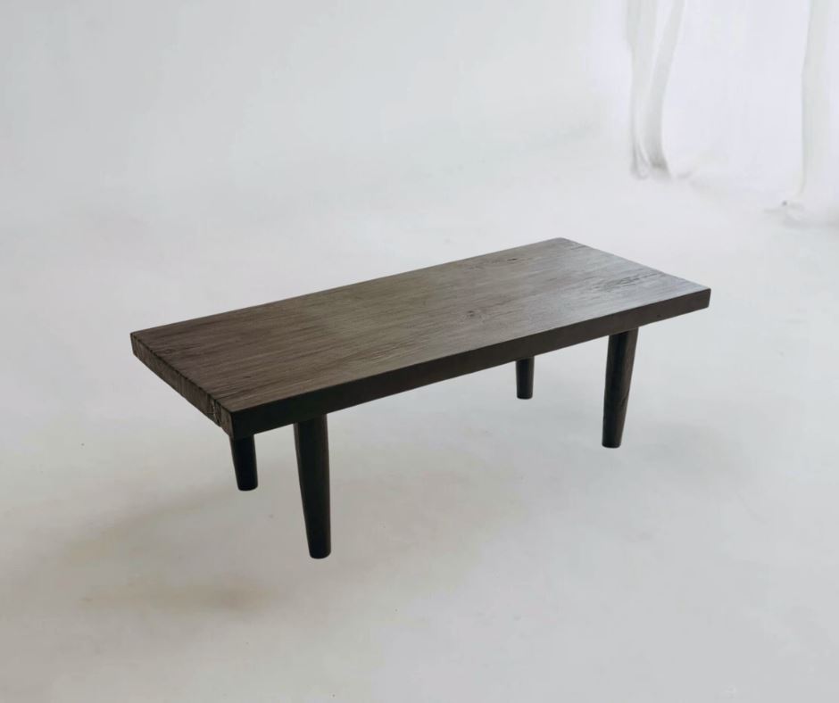 Hugo Coffee Table - Made-to-Order Blacksalt 