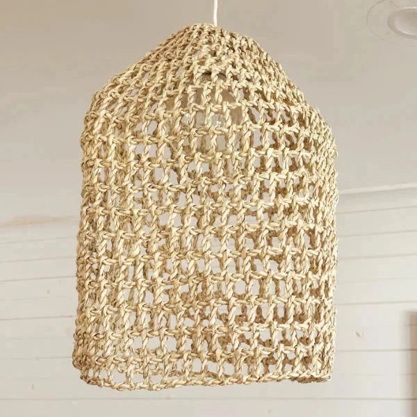 Ilona Woven Palm Pendant Light Shade 
