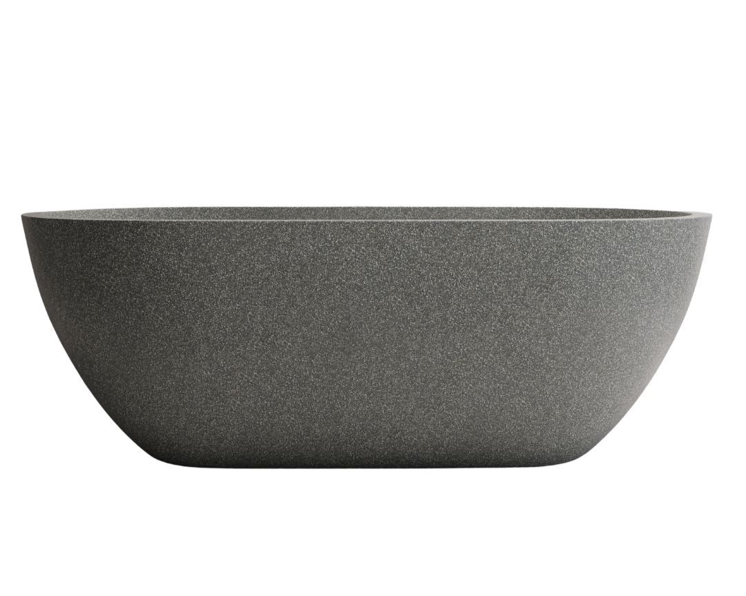 Indy 1700mm Freestanding Stone Composite Bath Madu Living 