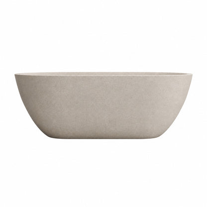 Indy 1700mm Freestanding Stone Composite Bath Madu Living 