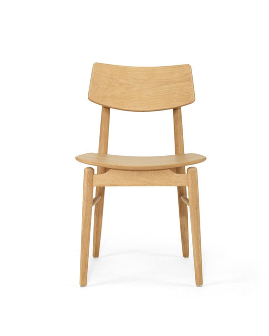 Jansen American Oak Dining Chair - Natural Sun Republic 