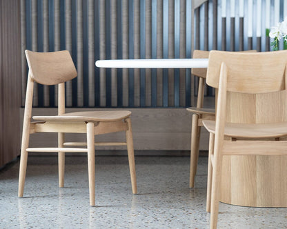 Jansen American Oak Dining Chair - Natural Sun Republic 