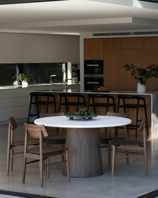 Jansen American Oak Dining Chair - Walnut Sun Republic 